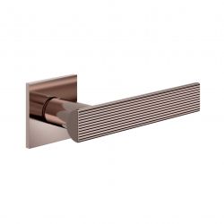 Poignée de porte Dnd AE41 PVD-BB finition bronze