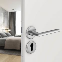 Deurklink Luce P mat chroom