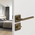 Poignée de porte Luce P 02 bronze mat
