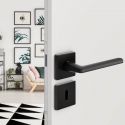 Poignée de porte Luce P 02 noir mat