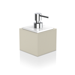 Zeepdispenser wit / chroom...