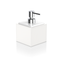Zeepdispenser wit / chroom...