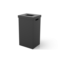 Mand zwart leerimitatie...