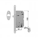 Set de serrure et coquilles à encastrer Dnd SD505 OBN finition blanc
