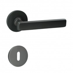 Poignée de porte Quincalux 400-R0-42-22 finition bronze