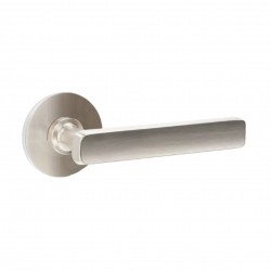 Poignée de porte Quincalux 400-R0-99-22 finition nickel mat