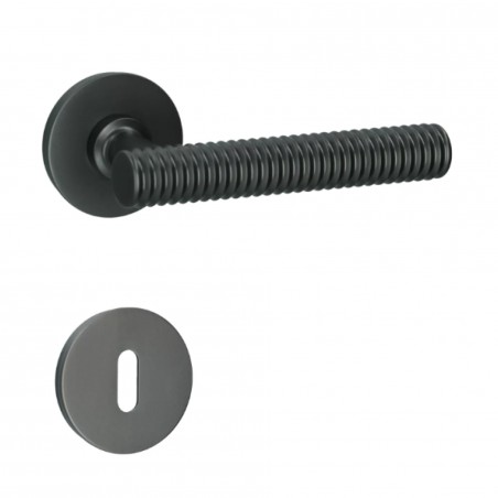 Deurklink Quincalux 401-R0-42-22 brons uitvoering