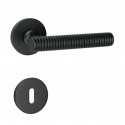 Poignée de porte Quincalux 401-R0-60-22 finition noir