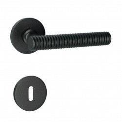 Poignée de porte Quincalux 401-R0-60-22 finition noir