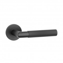 Poignée de porte Aprile SH OVAL 1742 PRO 8MM NM finition noir