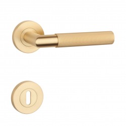 Poignée de porte Aprile SH OVAL 1742 PRO 8MM MG finition doré