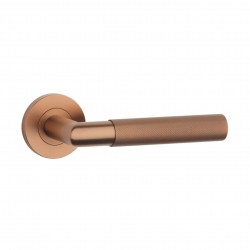 Poignée de porte Aprile SH OVAL 1742 PRO 8MM PN PVD finition cuivre