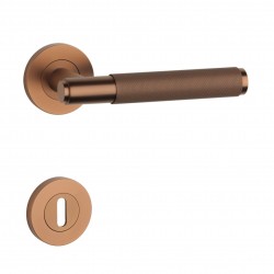 Deurklink Aprile SH OVAL 1741 PRO 8MM PN PVD koper uitvoering