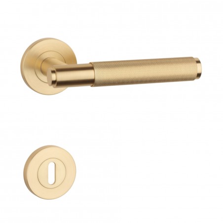 Deurklink Aprile SH OVAL 1741 PRO 8MM MG goud uitvoering