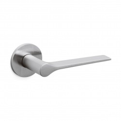 Poignée de porte Olivari by Gio Ponti M106NSB8BCO finition chrome satiné