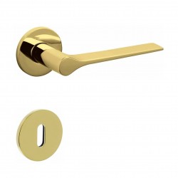 Deurklink Olivari by Gio Ponti M106NSB8BZL goud uitvoering