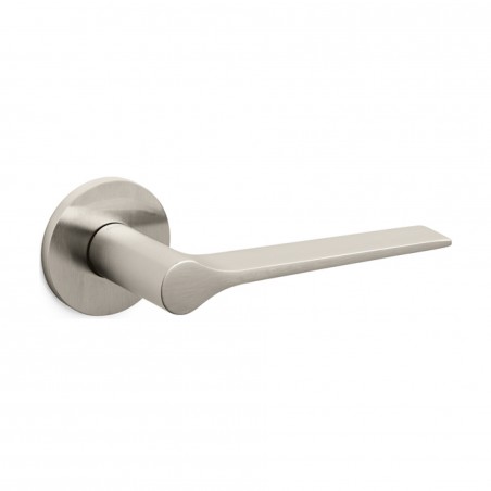 Poignée de porte Olivari by Gio Ponti M106NSB8BNS finition nickel mat