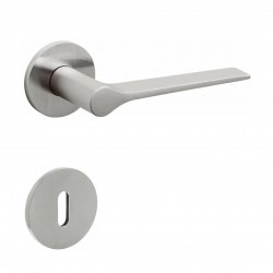 Deurklink Olivari by Gio Ponti M106NSB8BIS geborsteld roestvrij staal uitvoering