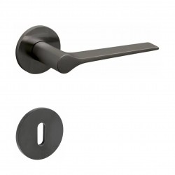 Poignée de porte Olivari by Gio Ponti M106NSB8BUS finition anthracite