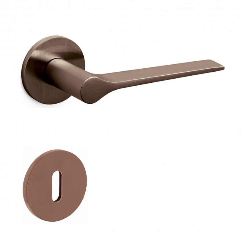 Poignée de porte Olivari by Gio Ponti M106NSB8BDS finition bronze