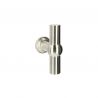 Bouton de porte d'entrée Quincalux 124 nickel mat