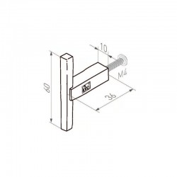 Bouton de meuble PTT