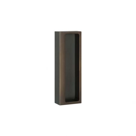 Coquille à encastrer Quincalux 850-02/120 bronze mat