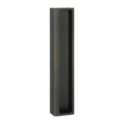 Coquille à encastrer Quincalux 850-02/200 bronze mat