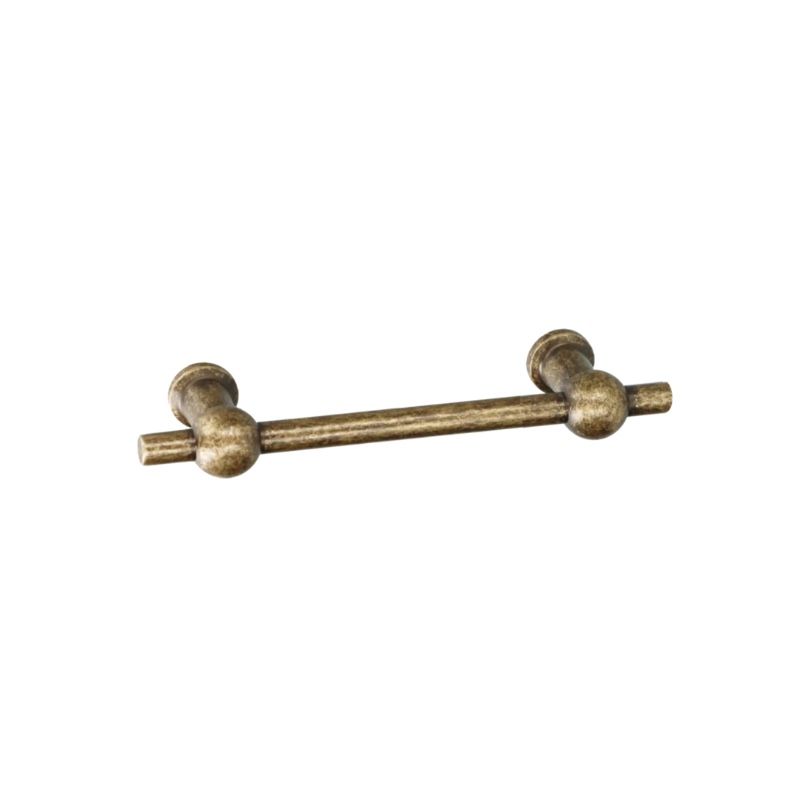 Meubelgreep Brussels antiek messing