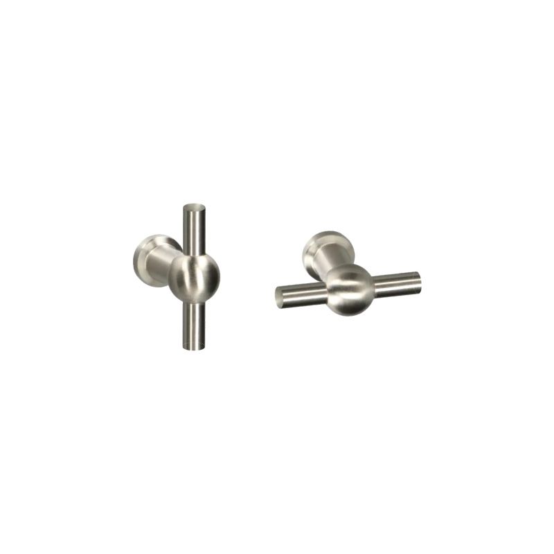Bouton de meuble Brussels nickel mat