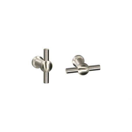 Bouton de meuble Brussels nickel mat