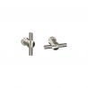 Bouton de meuble Brussels nickel mat