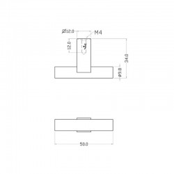 Bouton de meuble Core