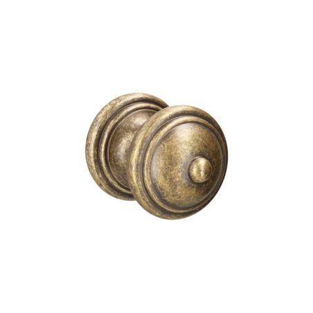 Bouton de porte d'entrée Quincalux 323 laiton antique