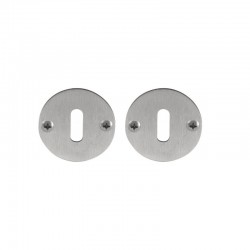 Paire de rosaces inox...