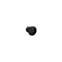 Bouton de meuble Palma noir texturé