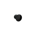 Bouton de meuble Palma noir texturé