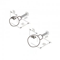 Bouton de meuble PT