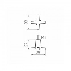 Bouton de meuble PCRO
