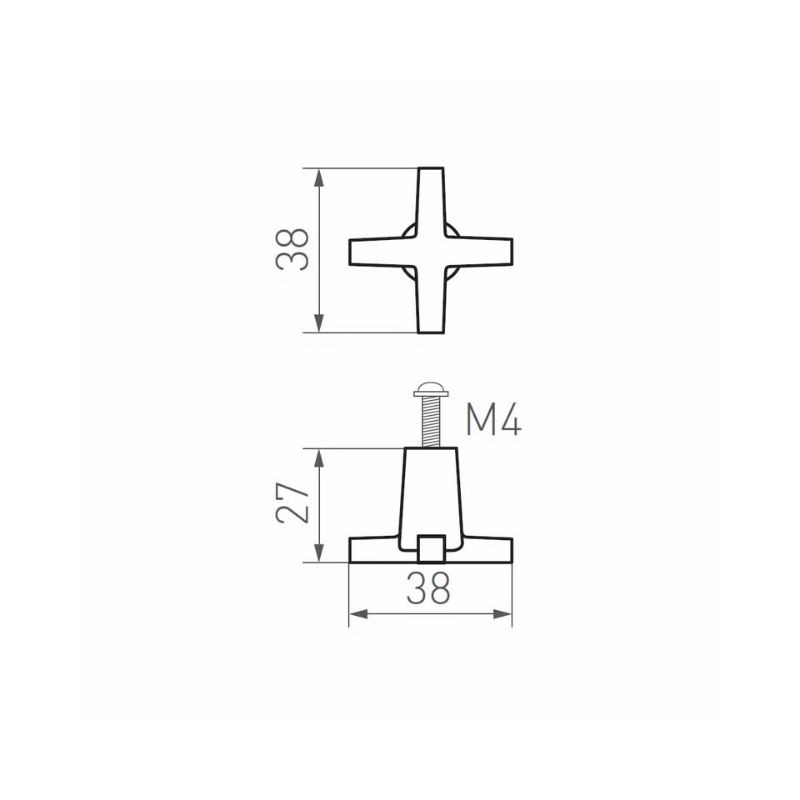 Bouton de meuble PCRO