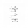 Bouton de meuble PCRO