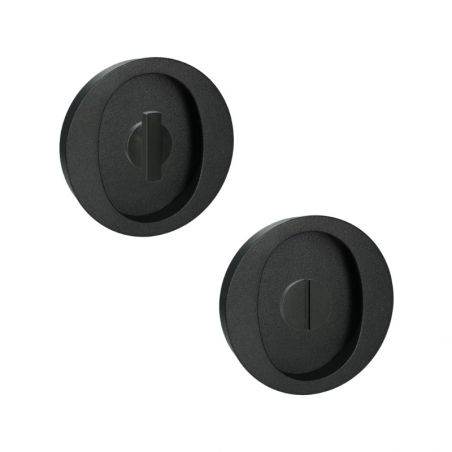 Schuifdeurgreep Osaka structuur zwart