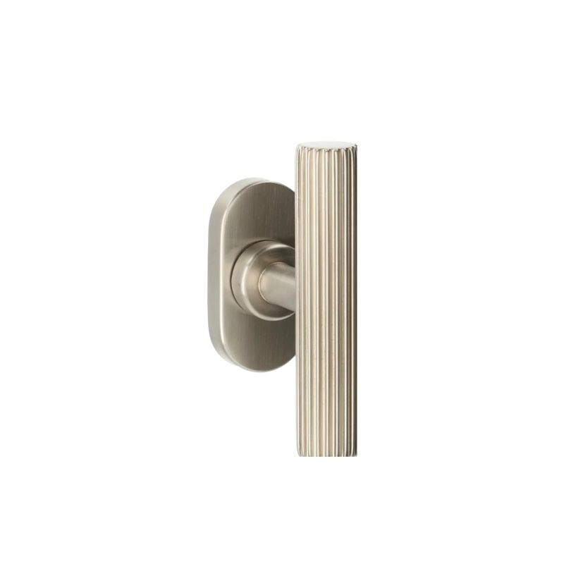 Poignée de fenêtre T Royal nickel mat