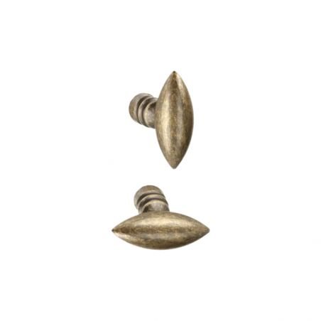 Meubelknop Quincalux 129 antiek messing