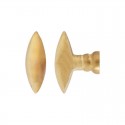 Bouton de meuble laiton mat COP