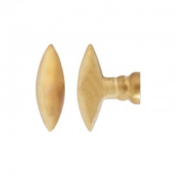 Bouton de meuble laiton mat COP