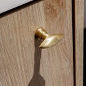 Bouton de meuble laiton mat COP