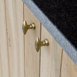 Bouton de meuble laiton mat COP