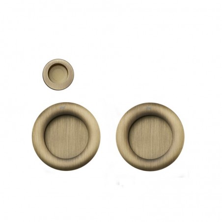 Set ronde inbouwgrepen Rondo