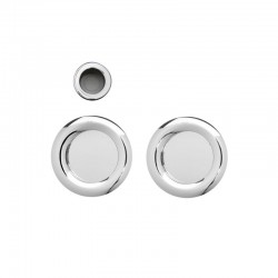 Set ronde inbouwgrepen Rondo